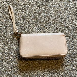 nude spacious wallet
